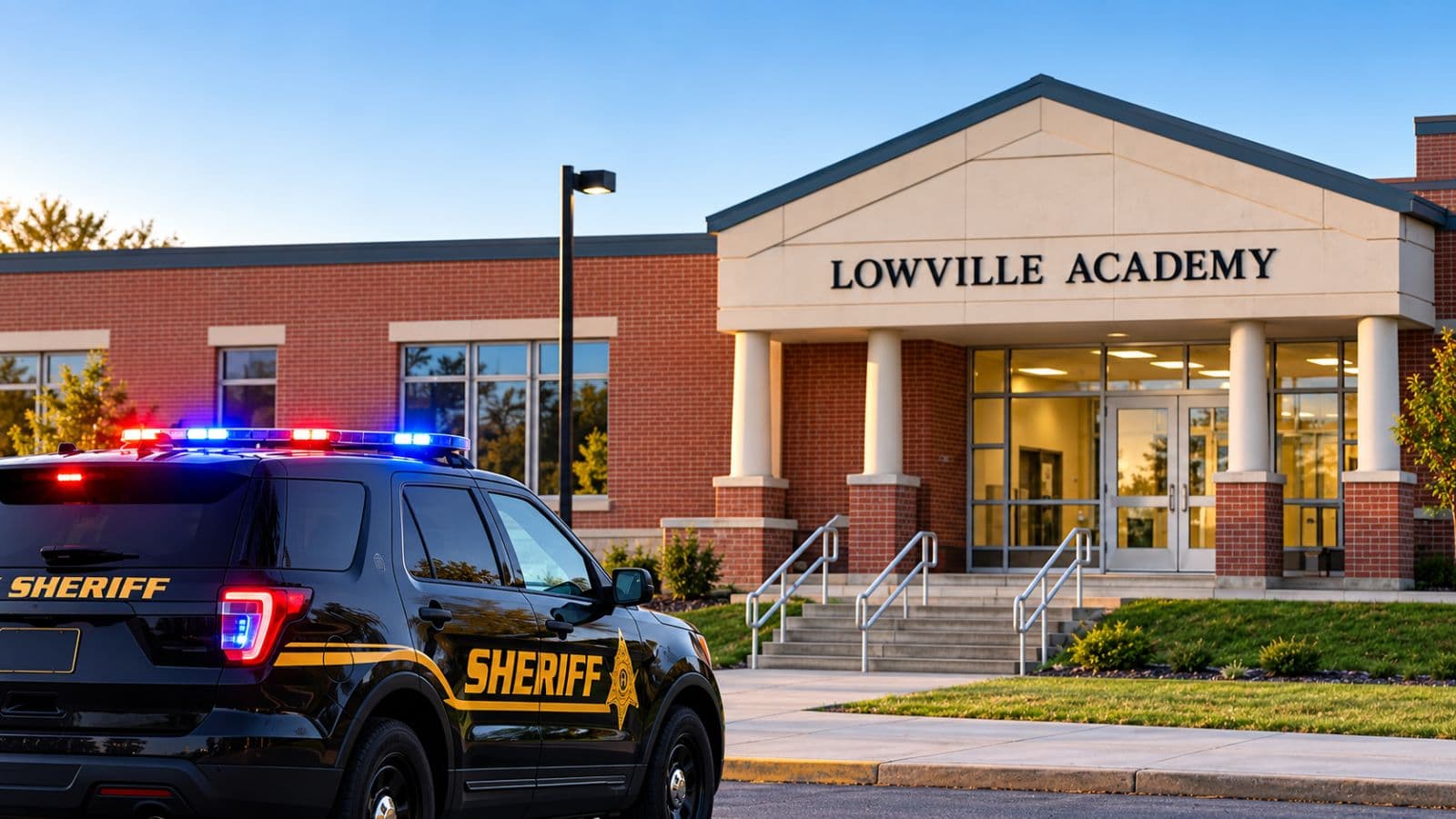 Submitted photo for: Lowville Academy lockdown followed false shots-fired report, sheriff says