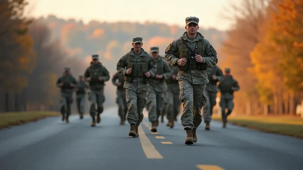 Editorial illustration for: Fort Drum soldiers mark Battle of Mogadishu with annual remembrance run