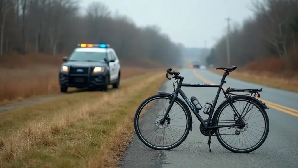 Editorial illustration for: New York State Police seek owner of bicycle recovered near Massena
