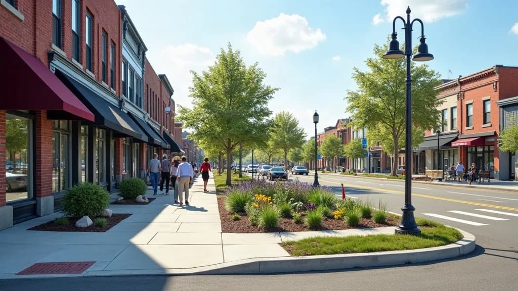 Editorial illustration for: Potsdam plans Oct. 15 celebration for downtown projects