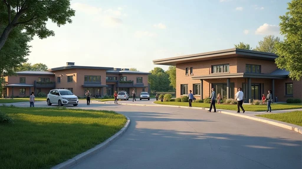 Editorial illustration for: St. Joseph’s opens 28-bed addiction treatment campus in Massena