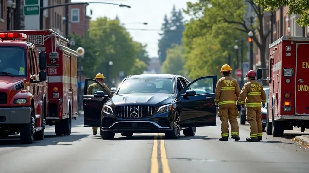 Editorial illustration for: Two-vehicle crash on Market Street sends one person to hospital